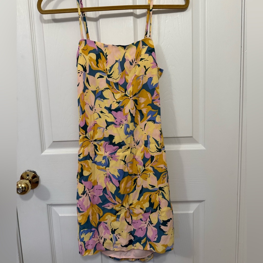 Lulu’s Floral Spaghetti Strap Dress, NWT